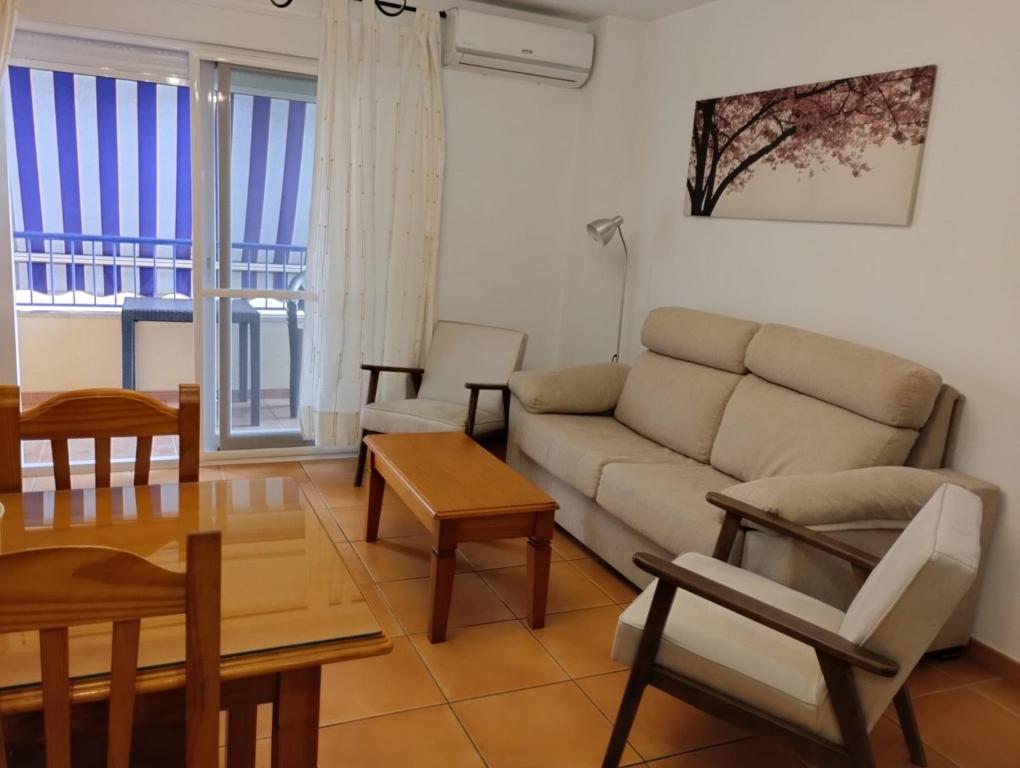 Posezení v ubytování Apartamento Paraiso Sol