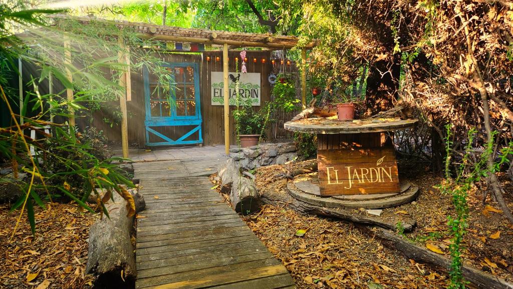 Zahrada ubytování El Jardin, Eco Cabañas Boutique