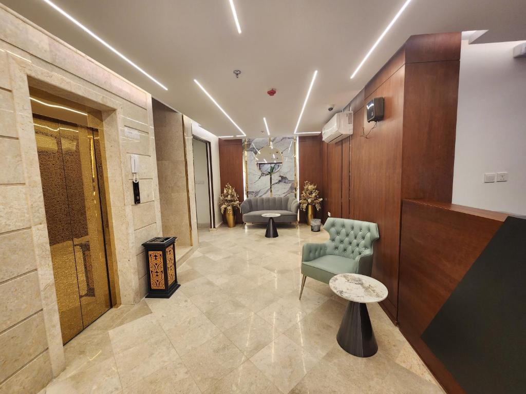 Posezení v ubytování فندق كنف الشرائع - kanaf hotel Ash Sharāʼi