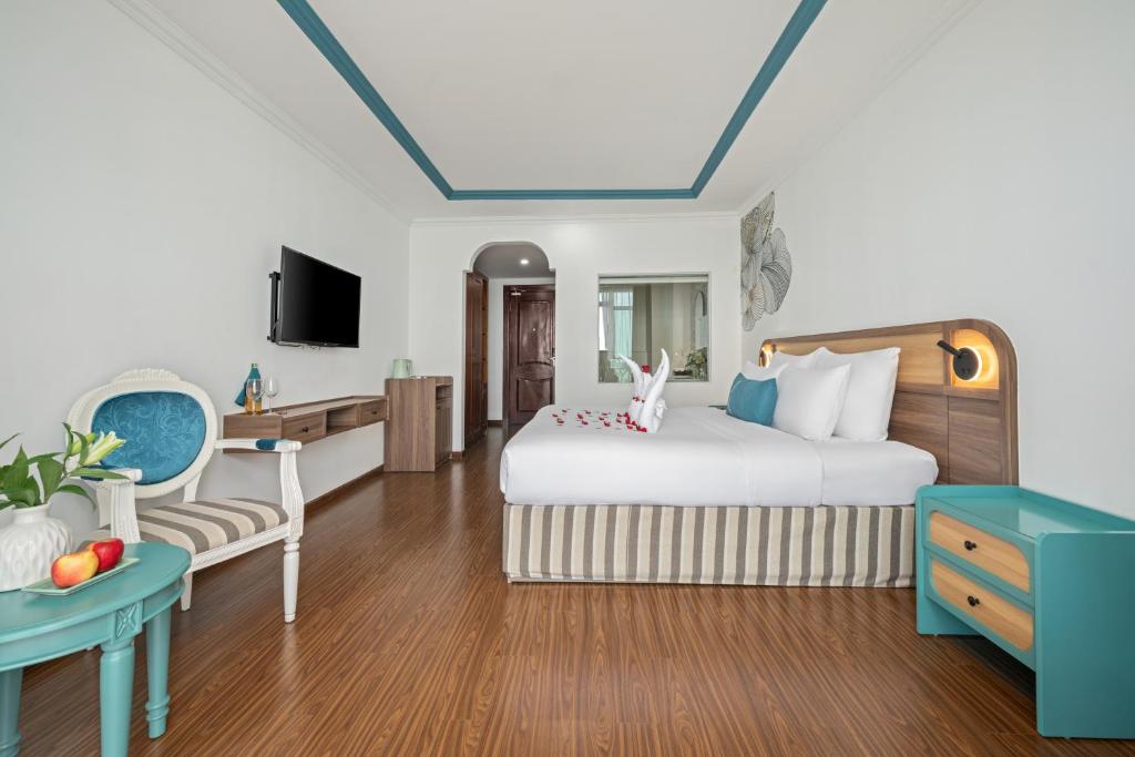 Suite Giường Đôi Hướng Đại Dương Có Ban Công