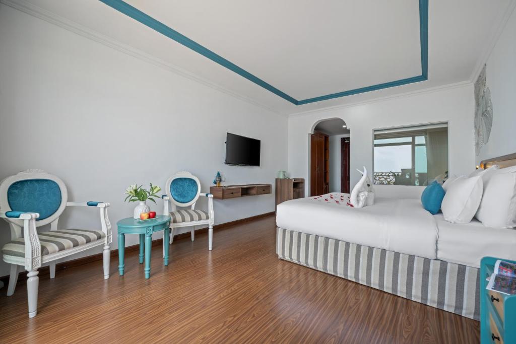 Suite Giường Đôi Hướng Đại Dương Có Ban Công