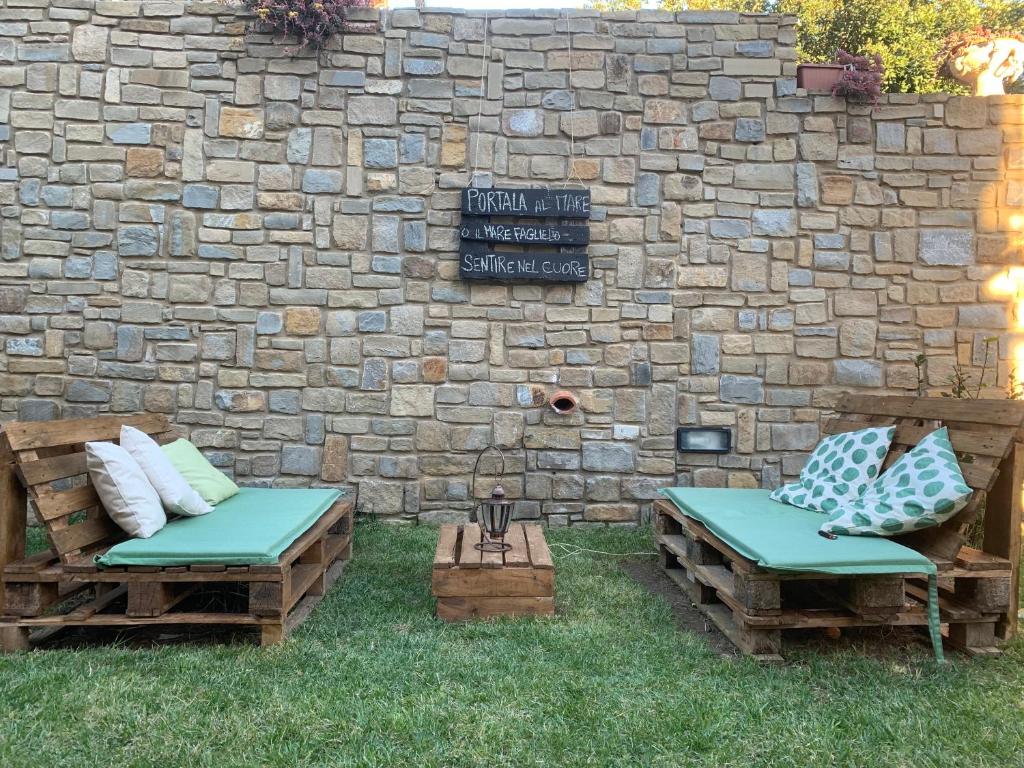 Zahrada ubytování Cilento rooms