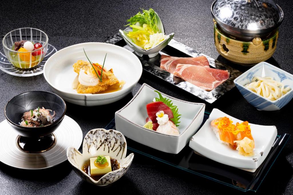 Cibo presso il ryokan o nelle vicinanze