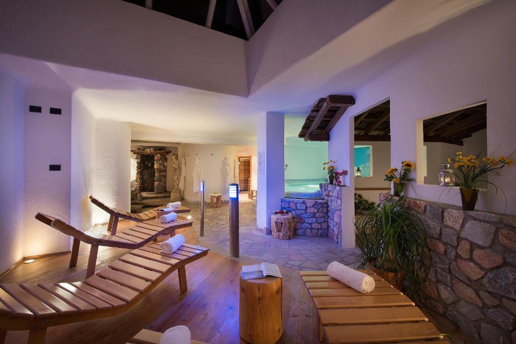 Posezení v ubytování Hotel Cristallo