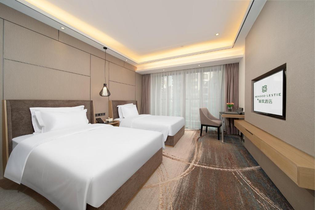 Meihao Lizhi Hotel Guangzhou Nansha Tianhou Temple Branch - Habitación Gemela De Lujo