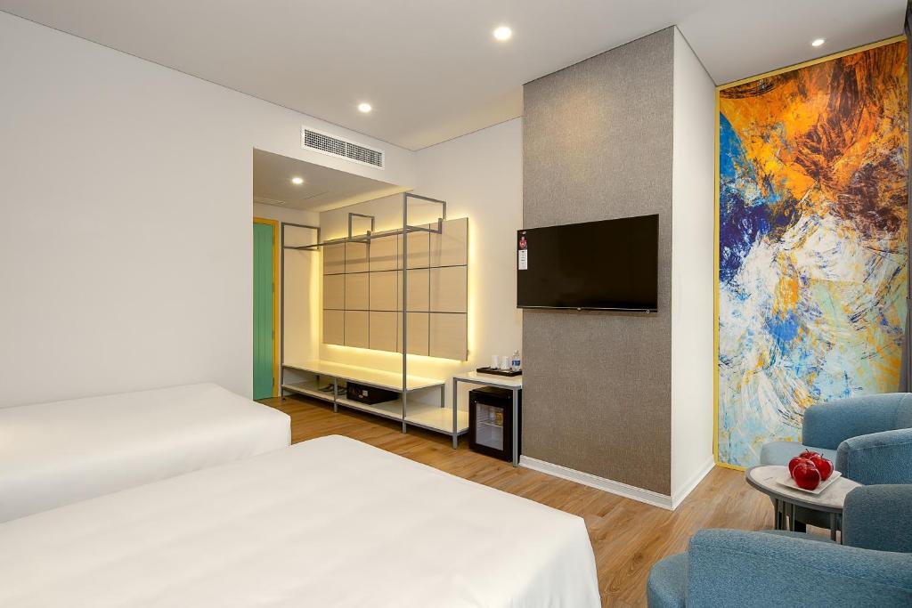 Phòng Deluxe 2 Giường Đơn