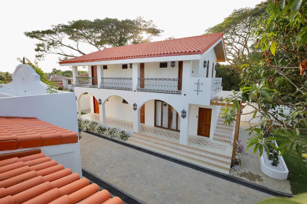Το κτήριο όπου στεγάζεται  το bed & breakfast