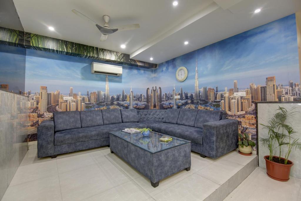 Posezení v ubytování Smart Plaza Hotel