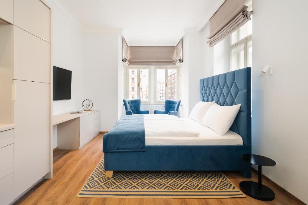 TV a/nebo společenská místnost v ubytování NOBILIS RESIDENCE