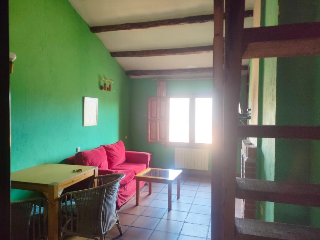Zona de estar de Alojamientos La Dehesa