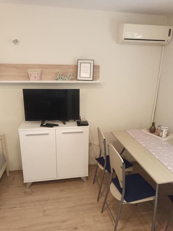 Телевизор и/или развлекательный центр в Apartment Maro