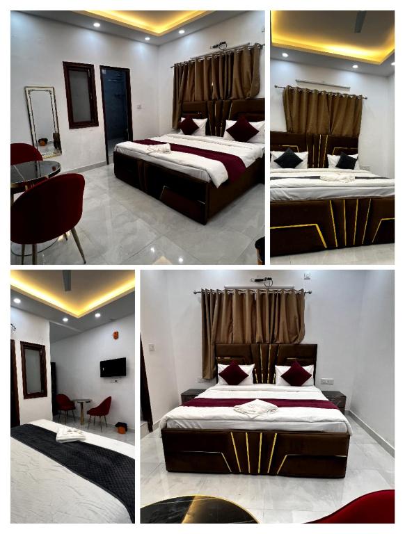 Postel nebo postele na pokoji v ubytování Hotel Trending Stay