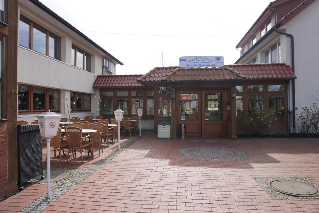Budova, kde se prázdninový areál nachází