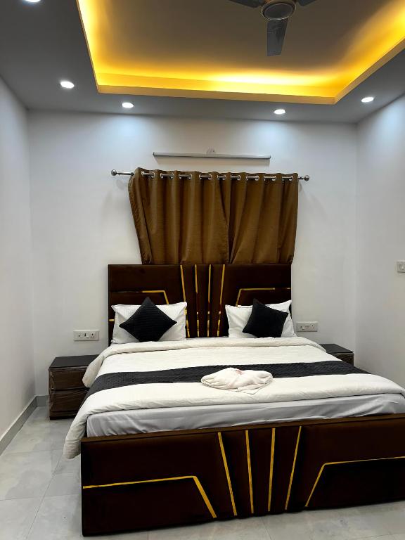 Postel nebo postele na pokoji v ubytování Hotel Trending Stay