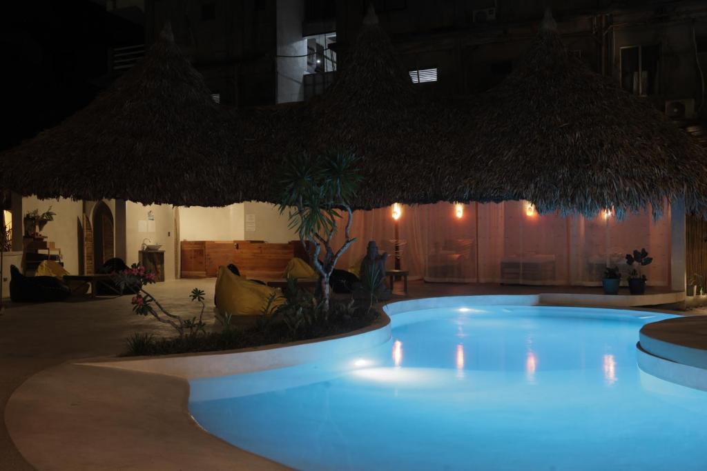 Bazén v ubytování Happiness Boutique Resort El Nido nebo v jeho okolí