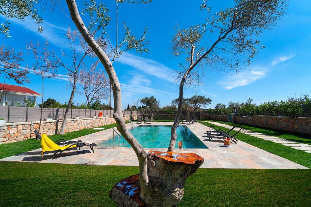 Bazén v ubytování Serenity Villas nebo v jeho okolí