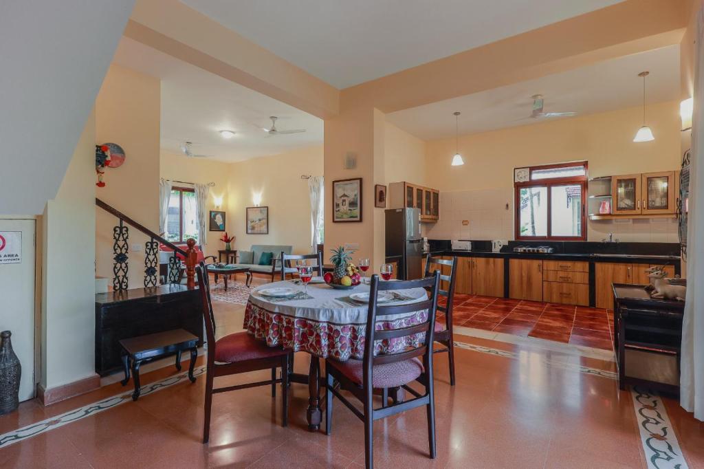 Posezení v ubytování Villa Cavelossim