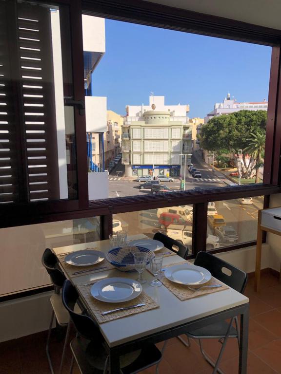 Балкон или терраса в Apartment by the sea El Medano Royal Plaza