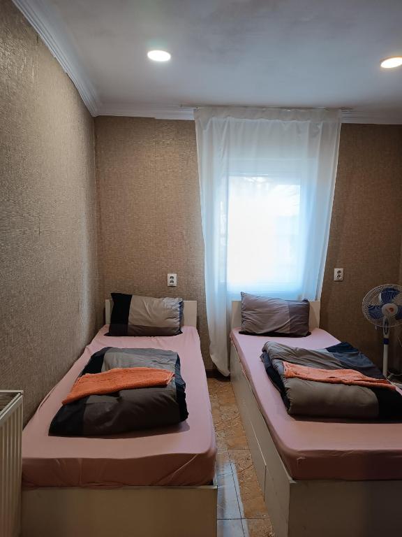 Postel nebo postele na pokoji v ubytování oldhome