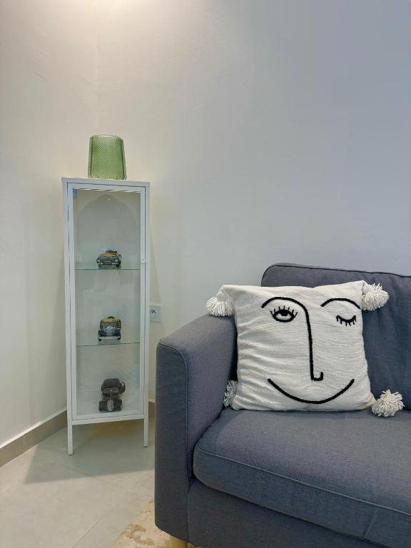 Posezení v ubytování Le Majorelle Cozy Flat