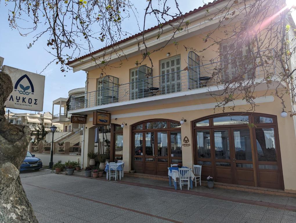 Budova, kde se hotel nachází