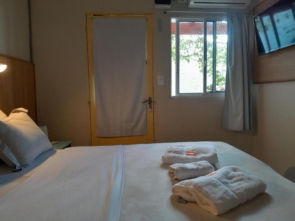 Postel nebo postele na pokoji v ubytování Ríos que nos unen