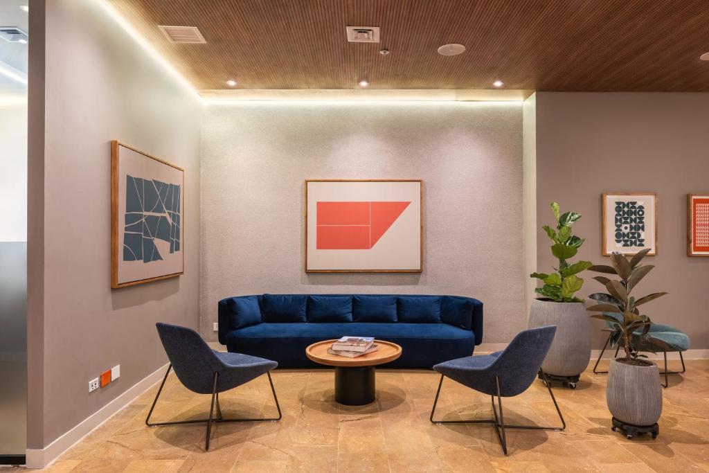 Posezení v ubytování Hotel Holiday Inn Express & Suites Medellin by IHG