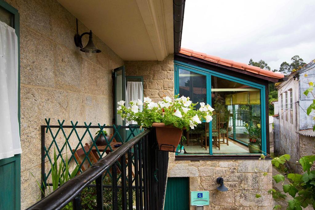 Balkón alebo terasa v ubytovaní Casa do Zuleiro