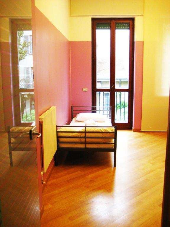 Letto o letti in una camera di Panda Hostel