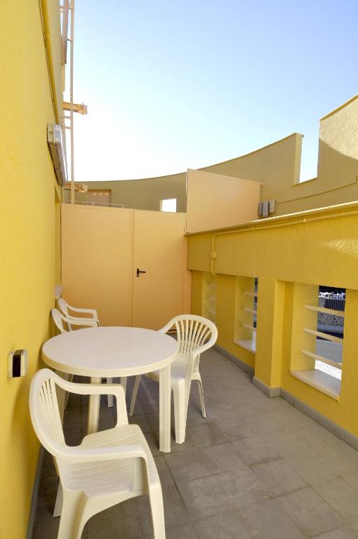 Balkón nebo terasa v ubytování Hotel Apartamentos Aralso Sotillo
