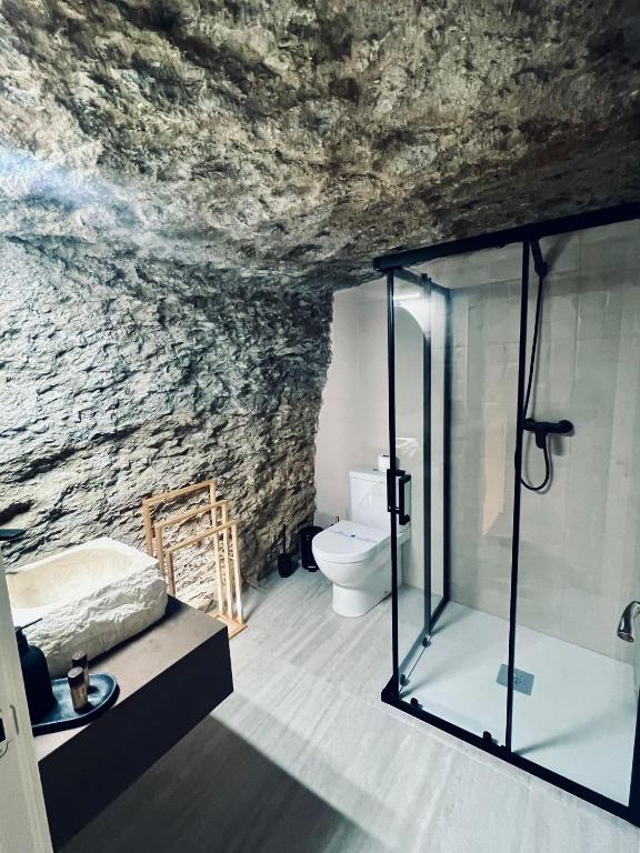 Koupelna v ubytování Cueva Luxe Las Calcetas
