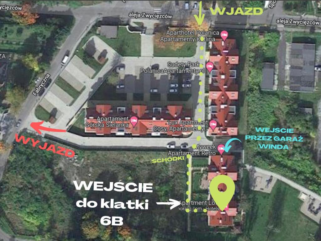 Okolie apartmánu