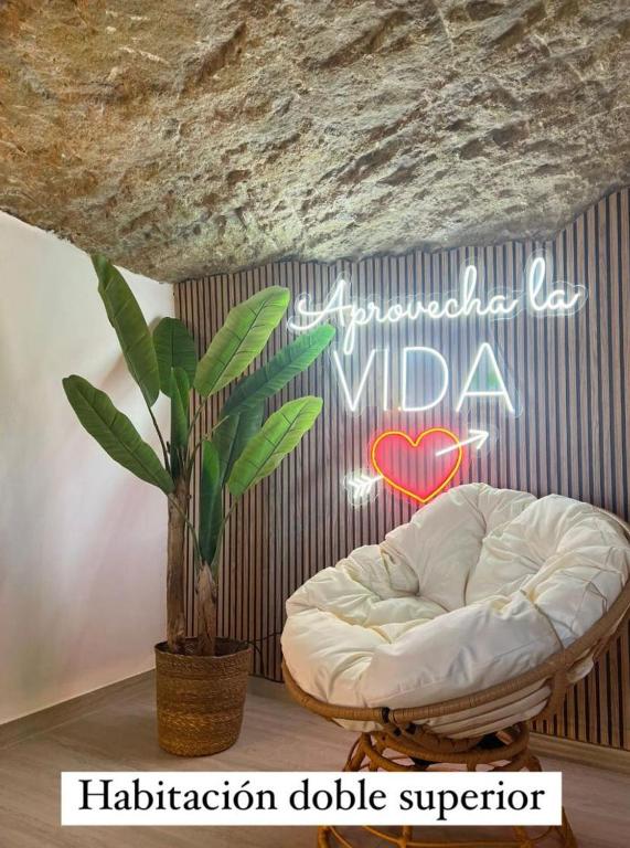 Fotografie z fotogalerie ubytování Cueva Luxe Las Calcetas v destinaci Setenil