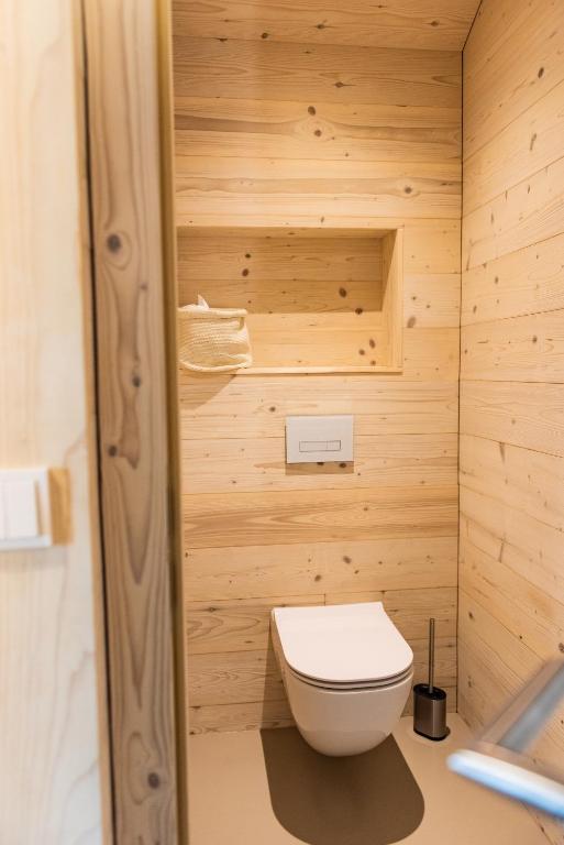 Koupelna v ubytování Ferienhaus Am Grassnitzberg 18a