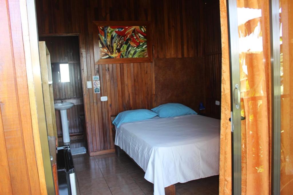 Postel nebo postele na pokoji v ubytování Casa Torre Eco- Lodge