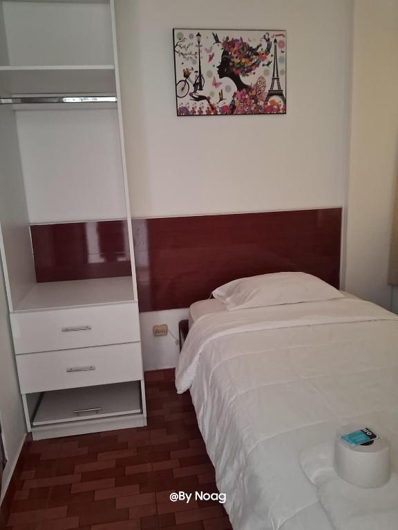 Postel nebo postele na pokoji v ubytování COPACABANA