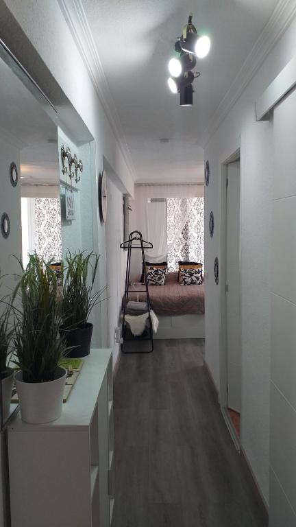Łóżko lub łóżka w pokoju w obiekcie Inlesa 5A Holiday apt with pool