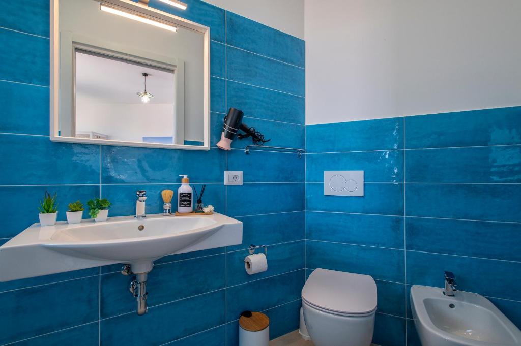 Koupelna v ubytování Nuo Room