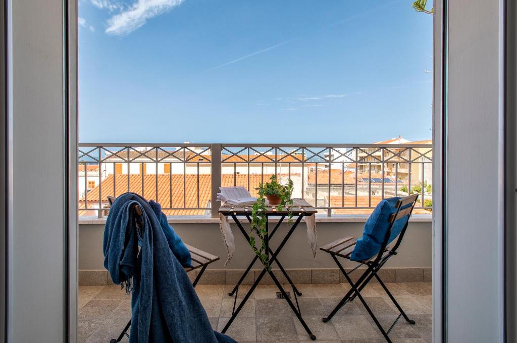 Balkón nebo terasa v ubytování Nuo Room
