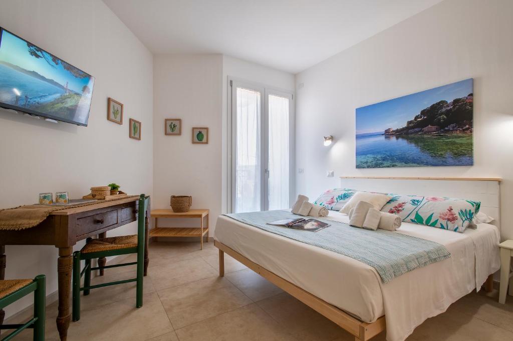 Postel nebo postele na pokoji v ubytování Nuo Room