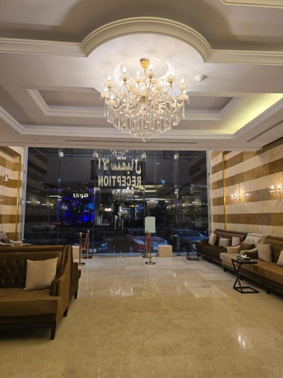 Posezení v ubytování سحابة الأحلام - Dream Cloud Hotel