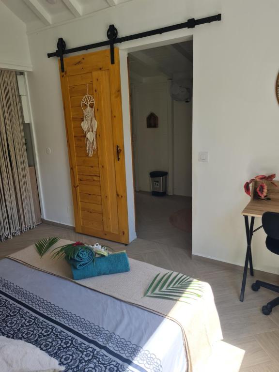 Posezení v ubytování Gîte L'instant Cocooning