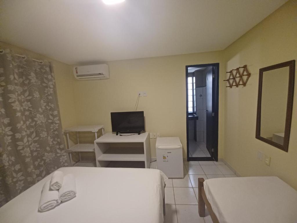 Postel nebo postele na pokoji v ubytování Pousada Laguna