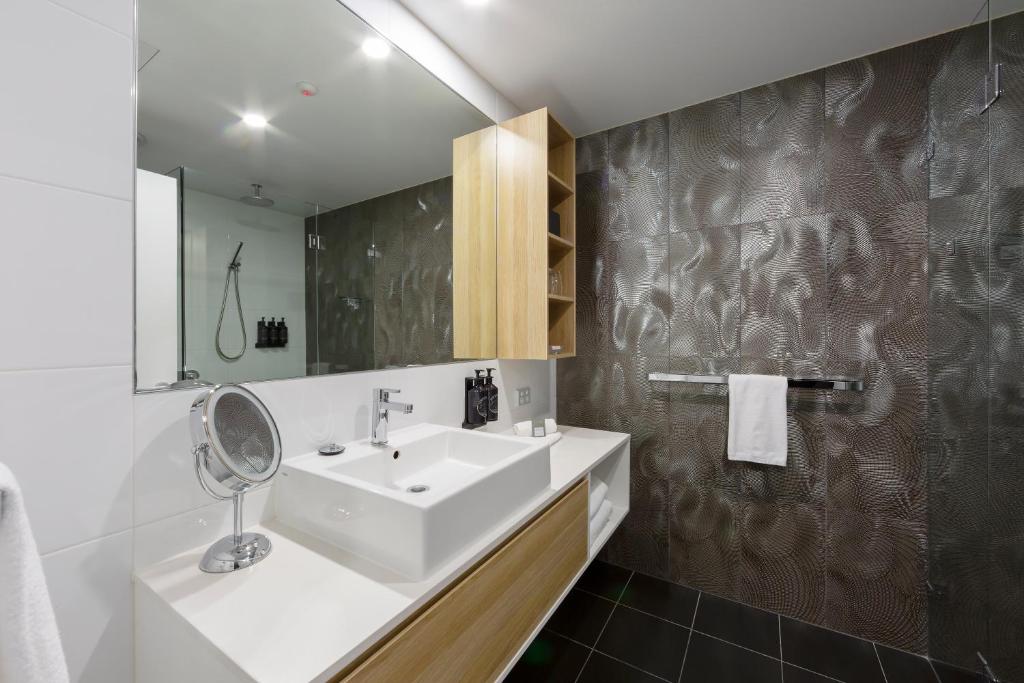 Koupelna v ubytování Avenue Hotel Canberra