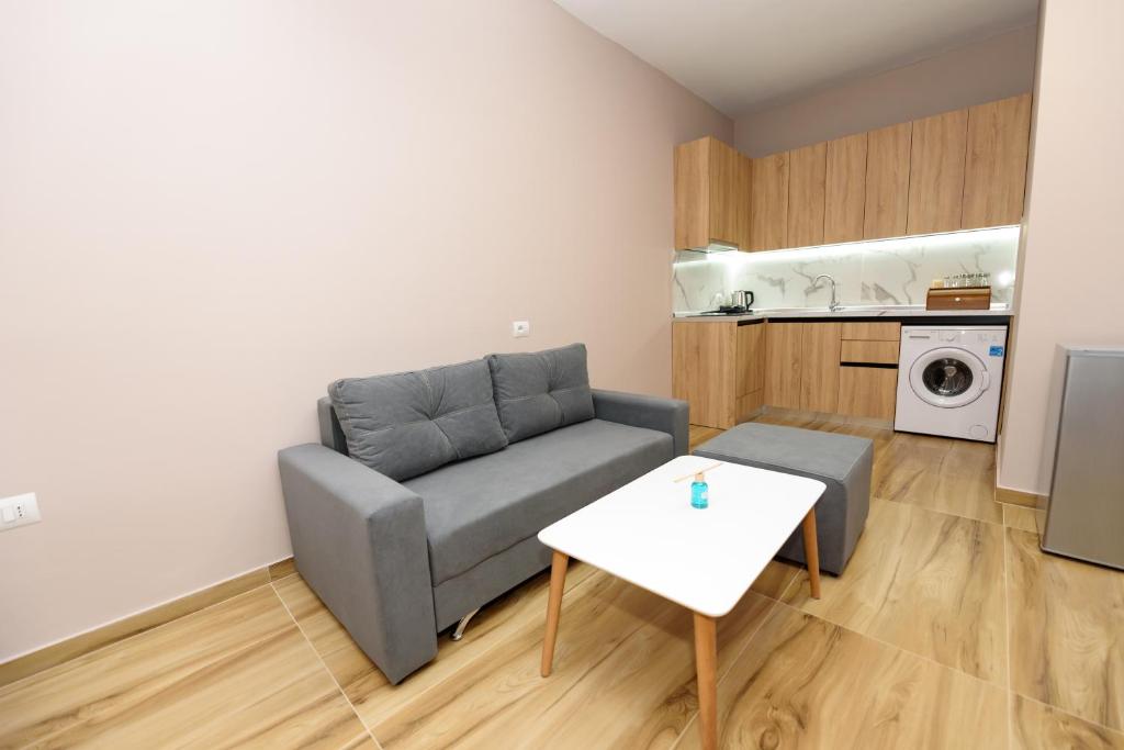 Kuchyň nebo kuchyňský kout v ubytování Mezani Guest House