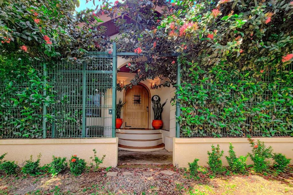 Zahrada ubytování Vive Utila - Bed & Breakfast
