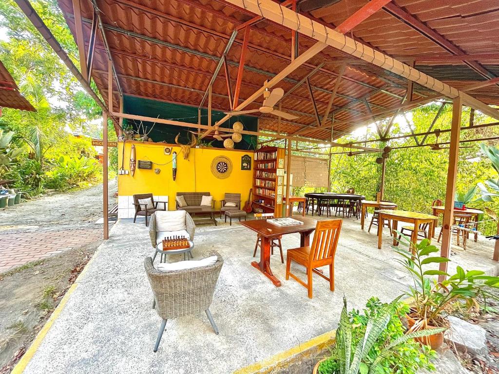 Zahrada ubytování Hotel Tres Banderas