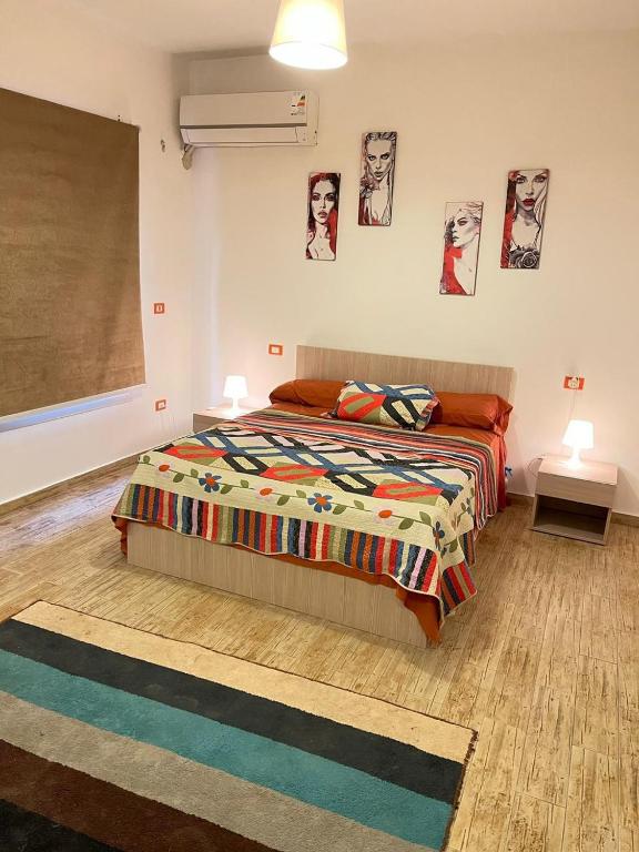 Postel nebo postele na pokoji v ubytování junior chalet for rent in hacienda bay