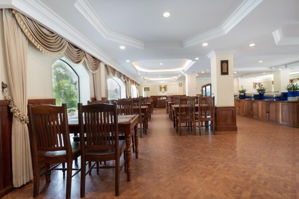 Restaurace v ubytování Monoreach Angkor Hotel