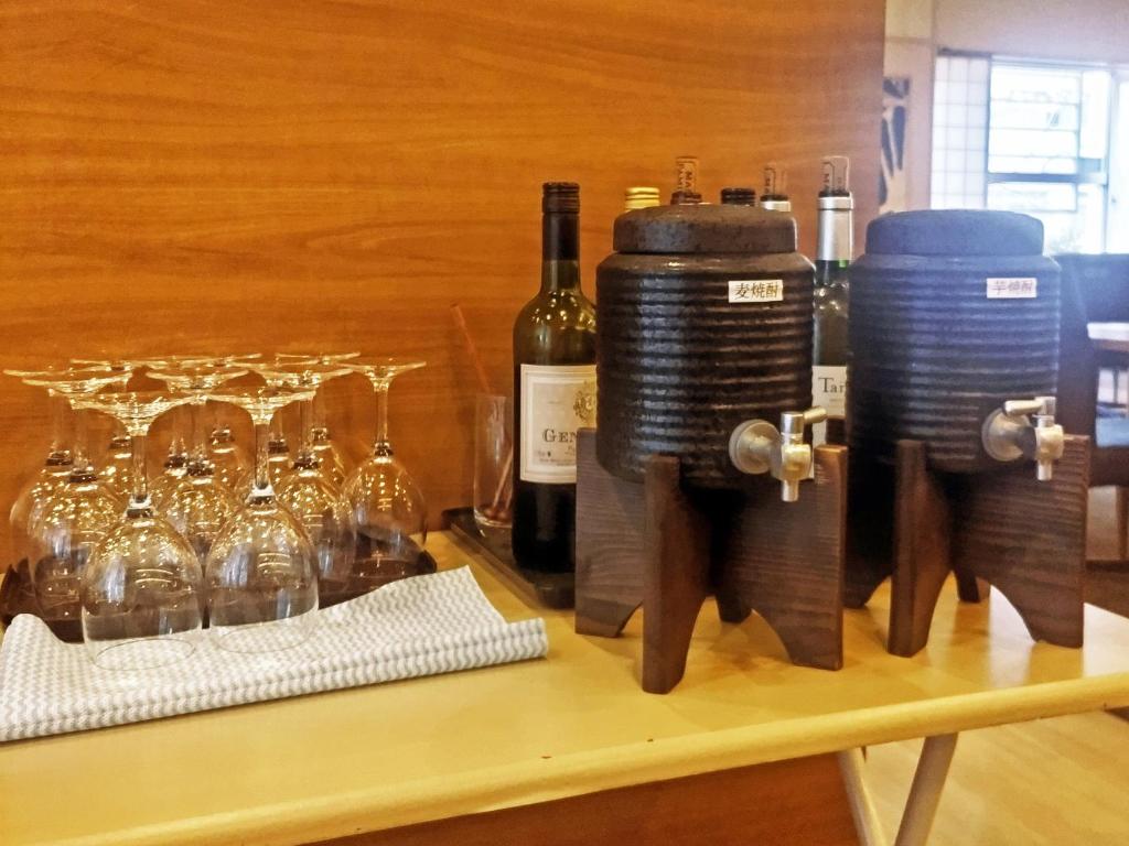 Nápoje v ubytování Hotel Ravie Kawaryo